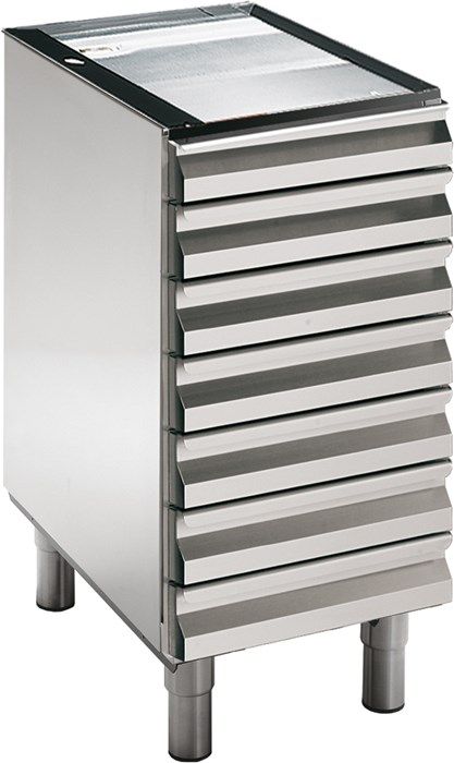 CNPZ7 - Table à pizza avec 7 tiroirs - Angelo Po - 53 kg - Structure en acier inox 18-10_0