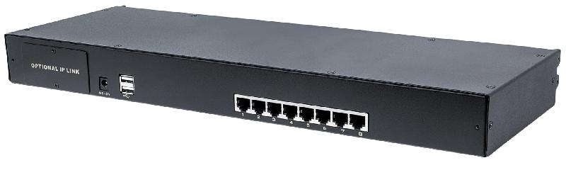 Commutateur KVM modulaire CAT5 VGA à 8 ports - Bravour® - Référence KVMMHT8_0