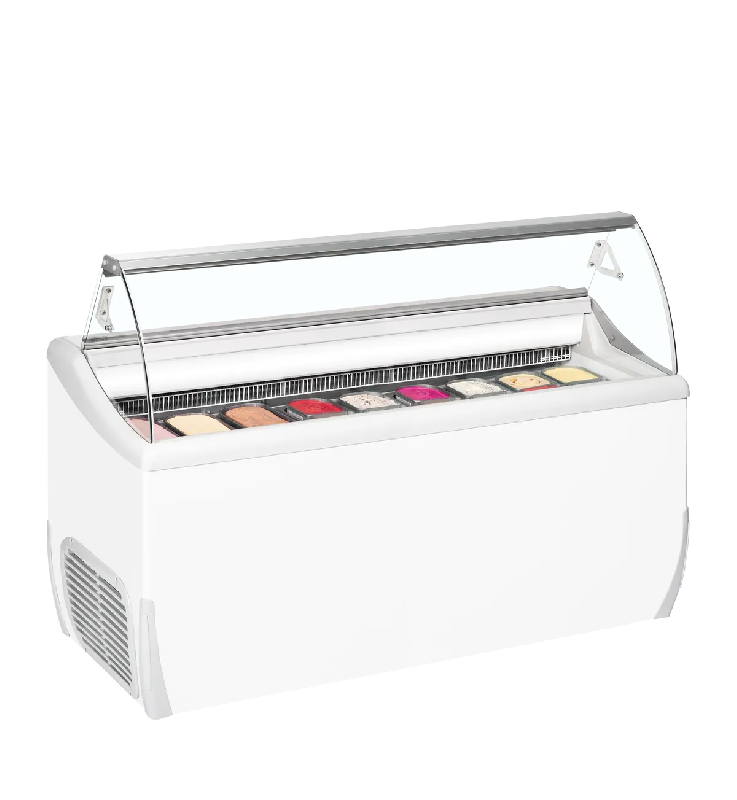 Congélateur vitré de glace UDRS9 (423 / 357) Blanc TEFCOLD_0