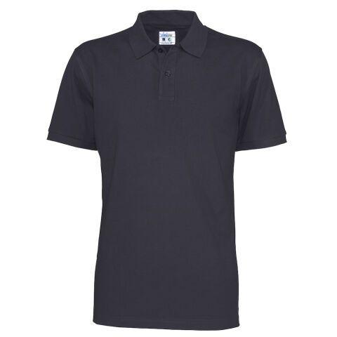 COTTOVER POLO MANCHES COURTES HOMME - CERTIFIÉ GOTS MARINE - TAILLE M