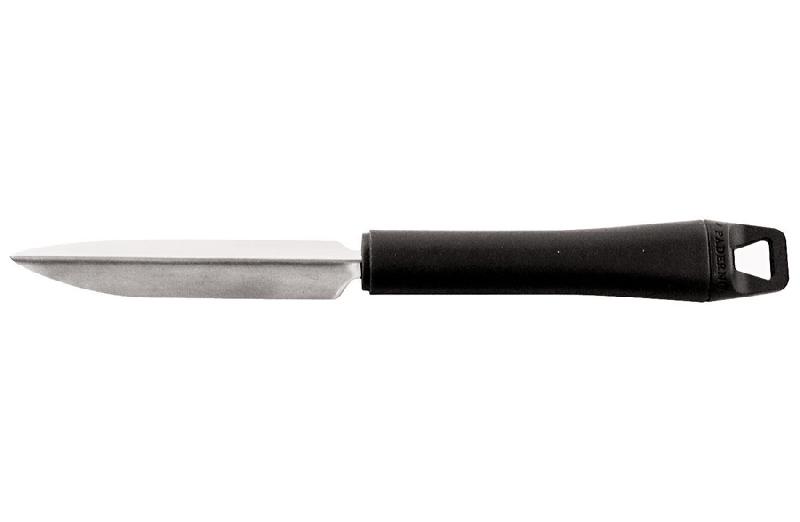 COUTEAU EN V À DÉCORER - 23CM - INOX 18/10 - PADERNO - COUTEAU À DÉCORER