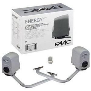 ENSEMBLE MOTORISATION PORTAIL BATTANT ENERGY KIT INTÉGRAL FAAC