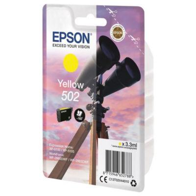 Epson 502 'Jumelles' Cartouche d'encre originale (C13T02V44010) - Jaune_0