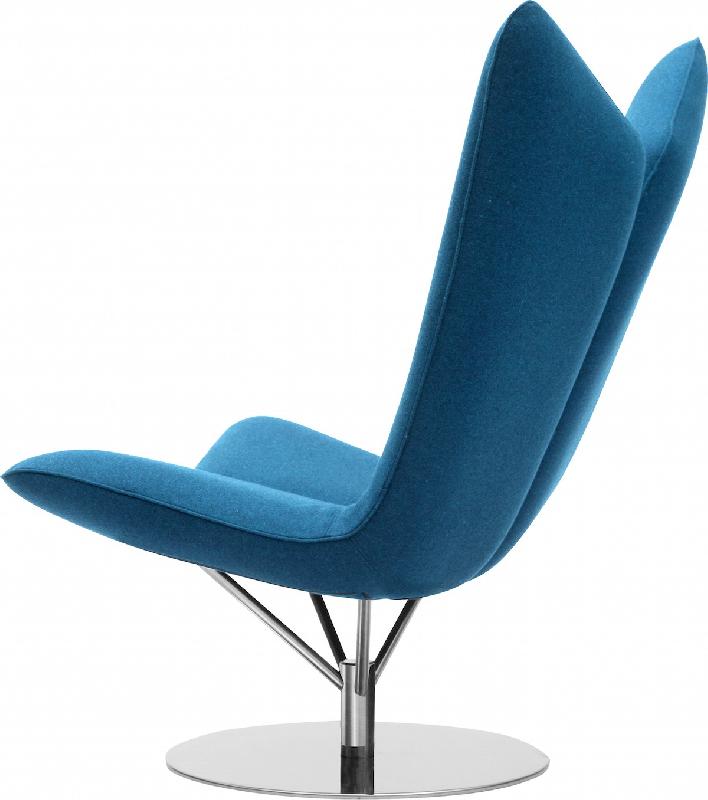 Fauteuil Lounge Angel- Softline - Bleu_0