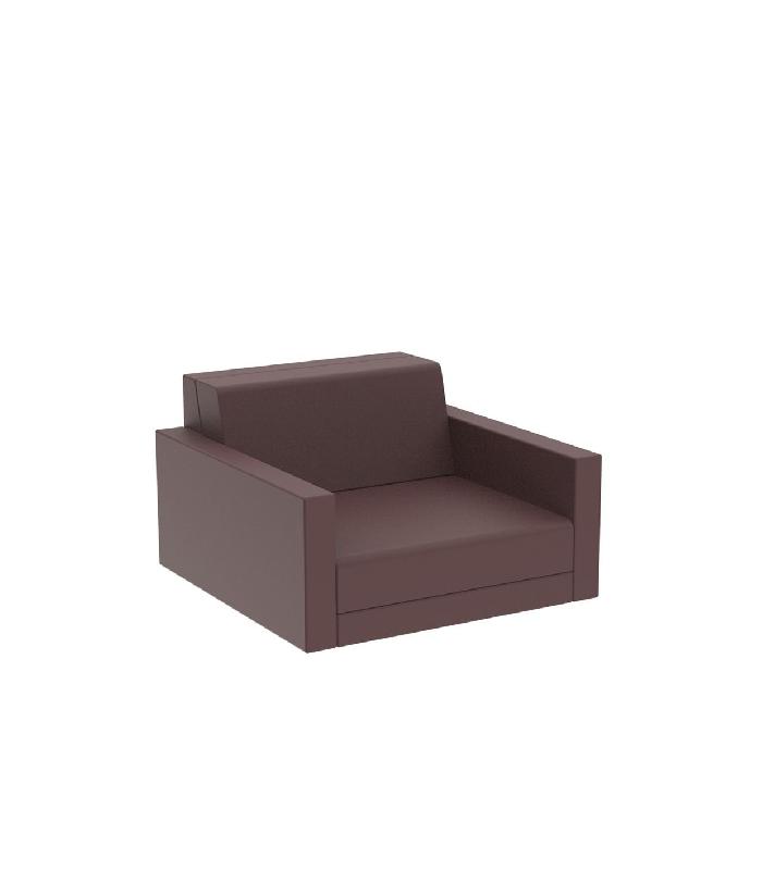 Fauteuil lounge PIXEL - Garnet_0