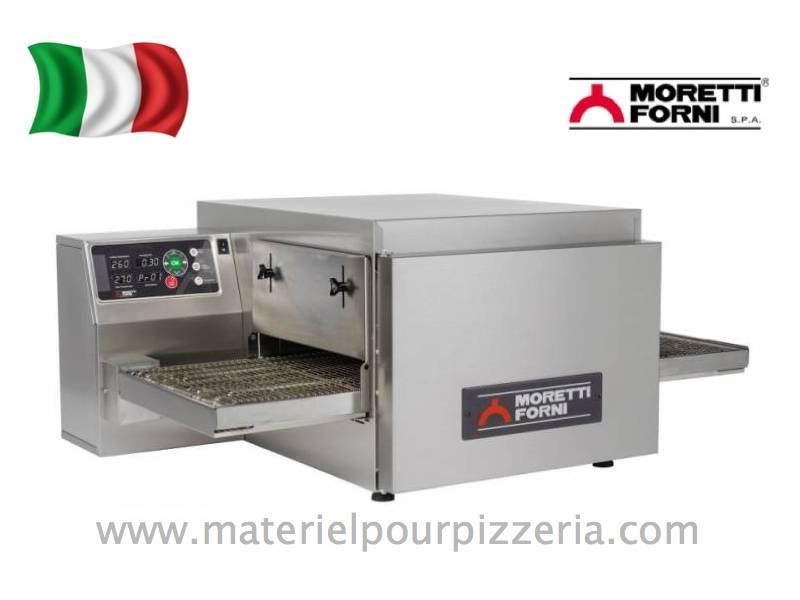 Four à convoyeur T64E Moretti Forni - Compact, inox, vitesse réglable, 20 programmes_0