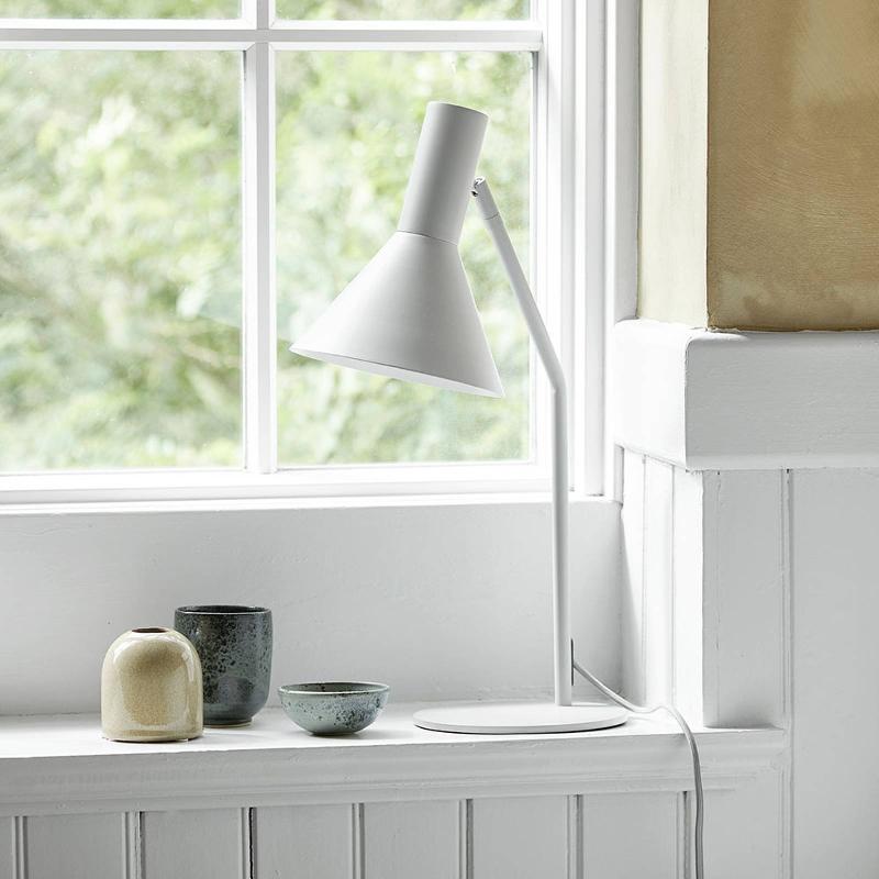 FRANDSEN LYSS LAMPE À POSER, GRIS CLAIR MAT