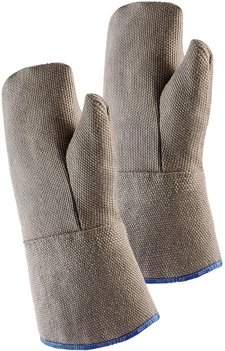 Gant de protection thermique Fauster - Taille universelle - Tissu HT naturel avec isolation spéciale - EN 388, EN 407 - Catégorie EPI III - JUTEC_0
