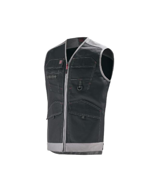 GILET DE TRAVAIL TROWEL SANS MANCHES 9ATTUP NOIR/GRIS T5 - LAFONT - LA-9ATTUP-985-5