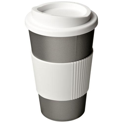 Gobelet isolant Americano® 350 ml - bandeau antidérapant en silicone - double paroi - 21000225_0