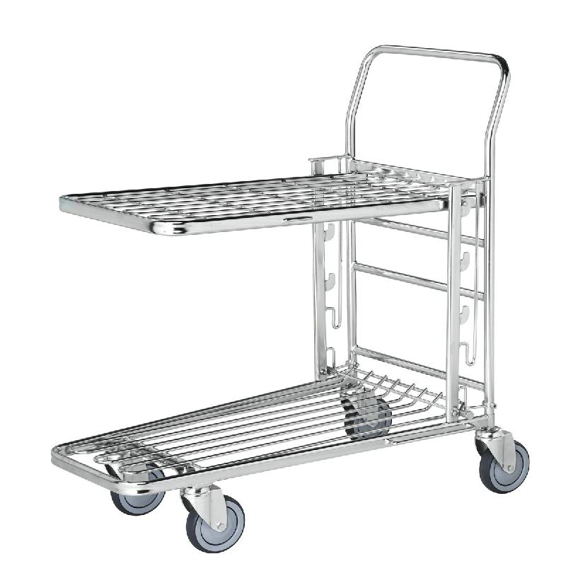 ITALCONCEPT L2G Chariot De Manutention Galvanise Avec Vernis, 1000 x 890 x 520mm - 3616350085580_0