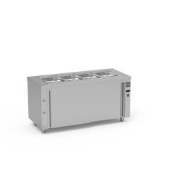 ITALCONCEPT Meuble bain-marie à eau avec réserve neutre (Meuble bain-marie à eau - Avec...) - 3667335124831_0