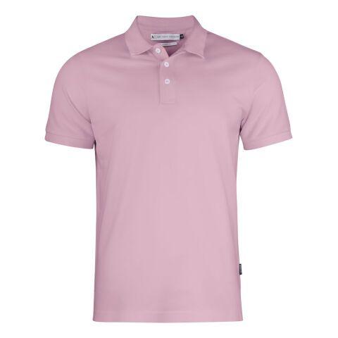 JAMES HARVEST SUNSET POLO PIQUE SLIM FIT HOMMES ROSE CLAIR - TAILLE S