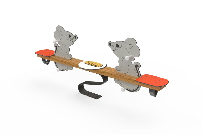 Jeux sur ressort vis à vis souris - Age 12 mois à 7 ans_0