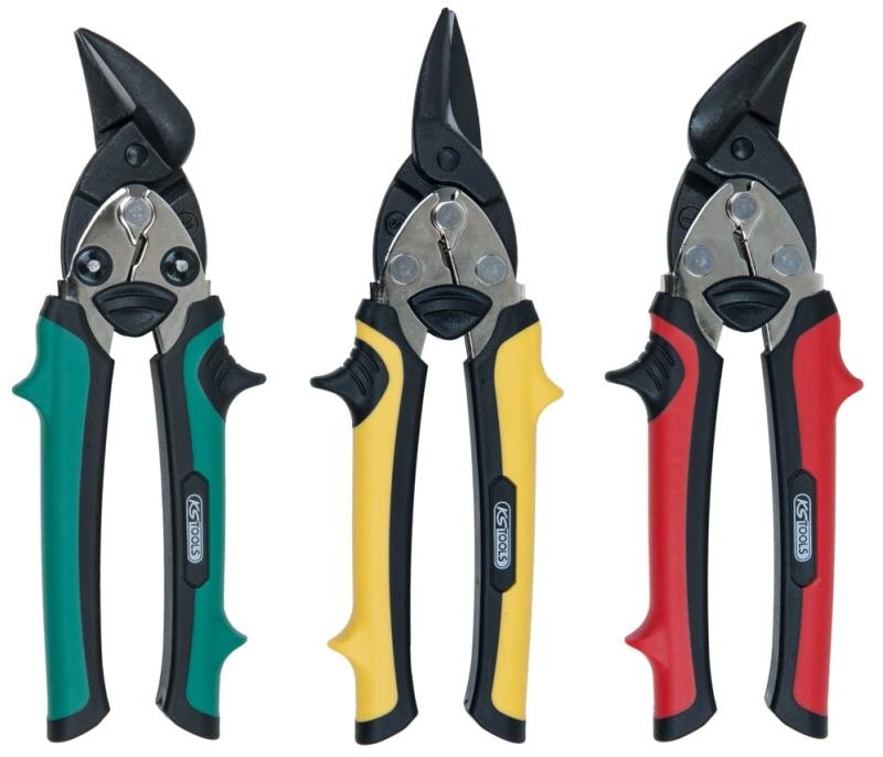KS Tools 118.0150 Jeu de 3 Cisailles à tôle - 4042146511855_0