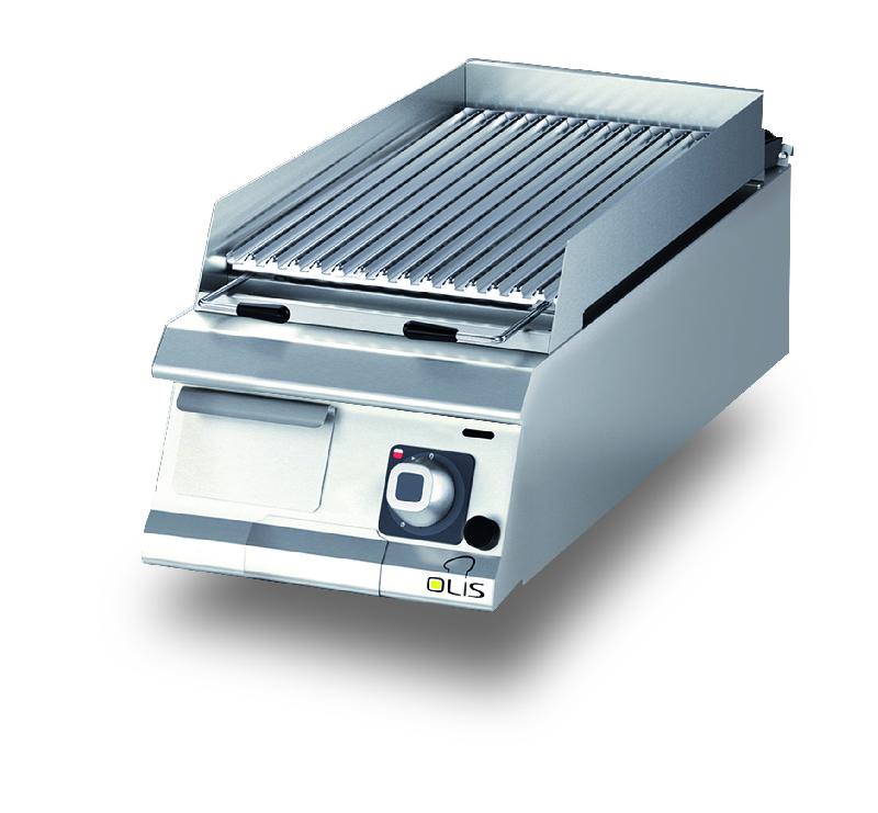 Élément top - grillade pierres de lave à gaz - grille 390 x 490 mm - Diamante 70 - Olis D7210TPLGP_0