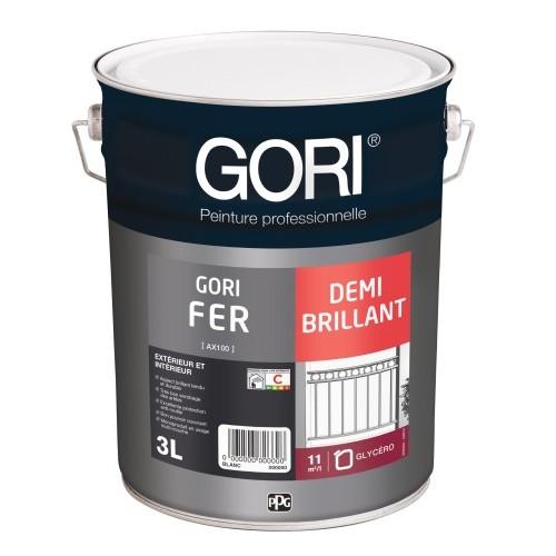 LAQUE GLYCÉRO - ANTIROUILLE ET DÉCORATION - ROUGE 3020 - 3 L - GORIFER GORI