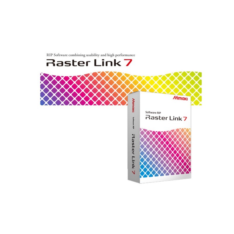 Logiciel pour piloter le matériel d'impression ou de découpe - RASTERLINK 7 - RIP MIMAKI_0
