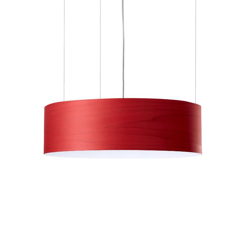 LZF LAMPS LZF GEA SLIM SUSPENSION LED 0-10 V DIM, ROUGE