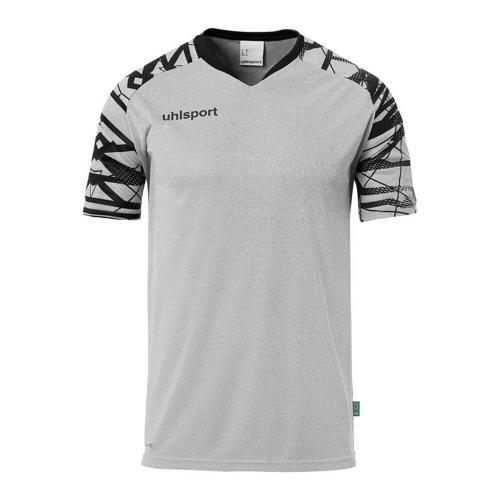 MAILLOT ENFANT - UHLSPORT - GOAL 25 GRIS FONCÉ CHINÉ/NOIR