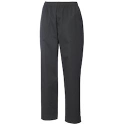 METRO Professional Pantalon de cuisine, polyester / coton, pour hommes, taille XXL, noir - XXL noir polyester 7167-24_0