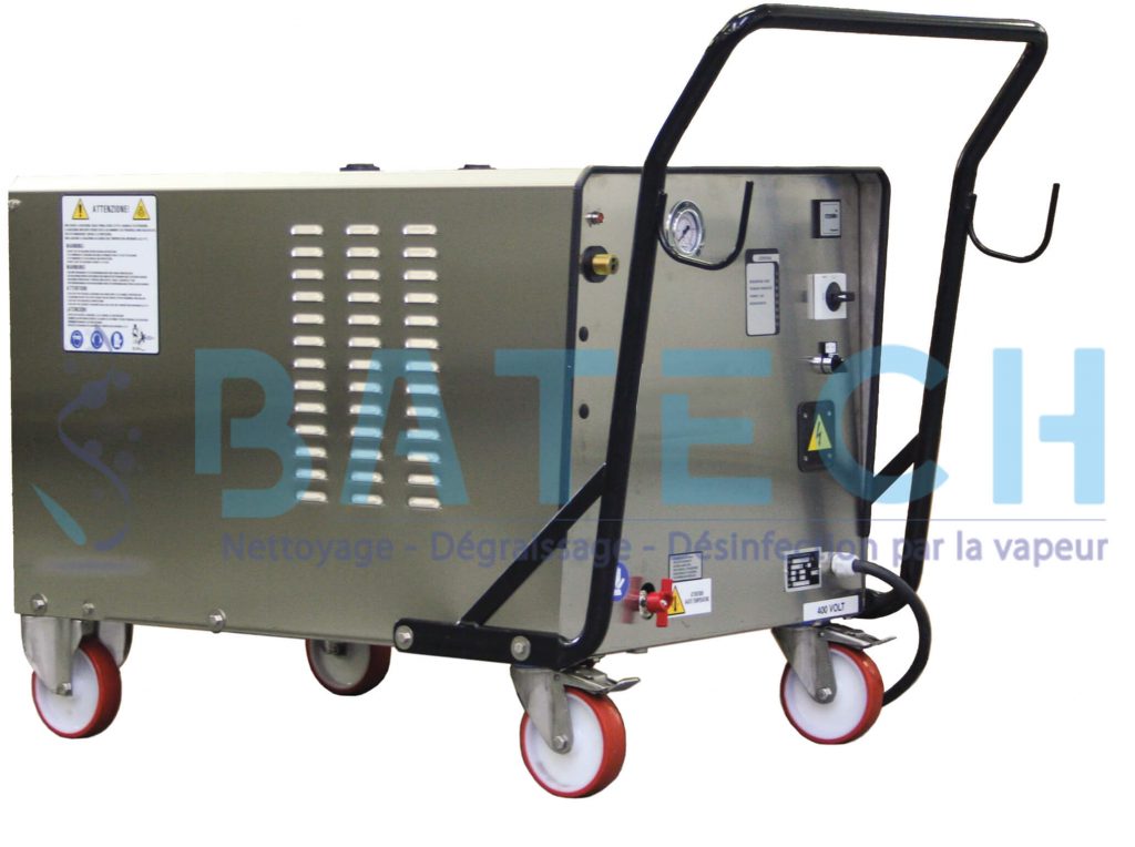 Nettoyeur vapeur sèche industriel mobile saturno basic 30 kg/h - dispo en vente et en location_0