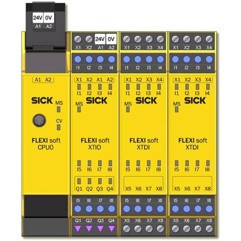 Package FlexiSoft Maxi - Automate programmable industriel 24E/4S - CPU0 + XTIO + 2 x XTDI + MPL_0