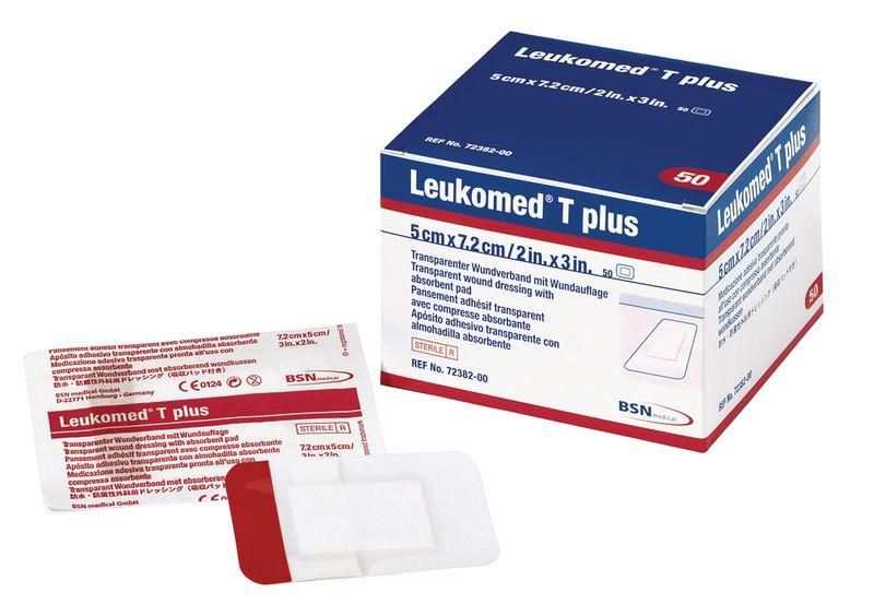 PANSEMENT STÉRILE LEUKOMED® T PLUS TRANSPARENT, PAR 50