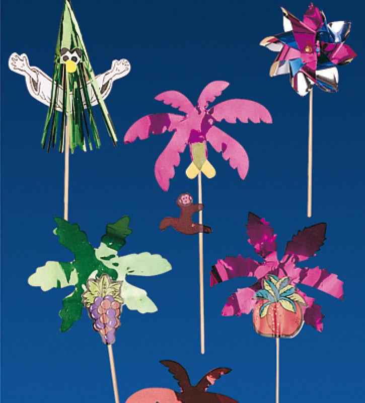 PIQUE DÉCORATION MÉTALLISÉ ASSORTIMENT POUR GLACE 15CM - LOT DE 100 - AZ BOUTIQUE - DÉCORATION GLACE