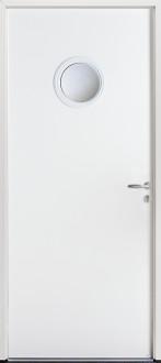 Portes battantes acier de service PSA 3 - Petit vitrage, Isolation Thermique et Acoustique_0