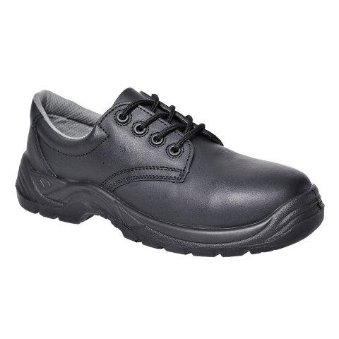 PORTWEST FC14 CHAUSSURE BASSE EN CUIR ACTION COMPOSITE S1PS SR NOIR - TAILLE 46