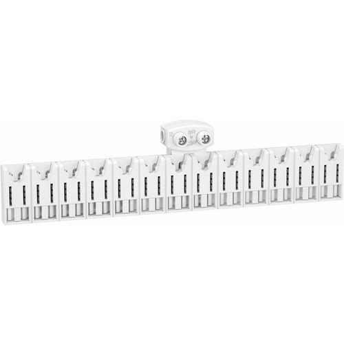 RÉPARTITEUR EMBROCHABLE AVEC CONNECTEUR - 13 MODULES - RESI9 XE SCHNEIDER