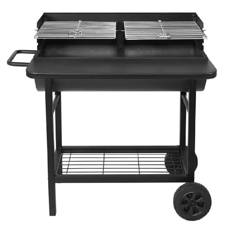 ROBBY Barbecue à Charbon 71x35.5cm Avec Chariot smoker one - noir 3770006481772_0
