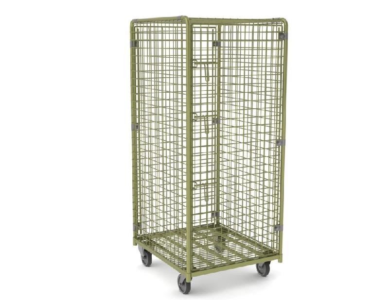 Roll sécurité vertical - base 700x800 - maille 50x50 - dimensions 700x800x1700 mm_0