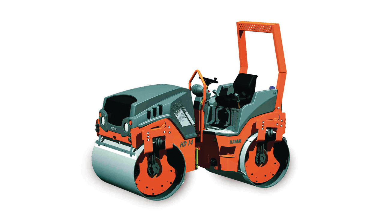 Rouleau vibrant autoporté 1400 mm - Hamm - 4t2 - HD14VV_0
