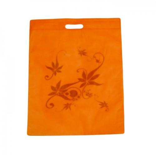 SACS ET SACHETS PLASTIQUES 10 SACS NON-TISSÉS FANTAISIES ORANGE-5140_0