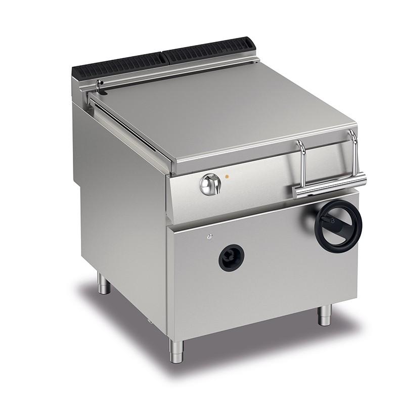 Sauteuse professionnelle gaz compacte à relevage manuel - 80 litres - 90QBRG80_0