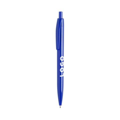 STYLO BILLE RÉTRACTABLE UNI PUBLICITAIRE BLEU - MARQUAGE 1 COULEUR