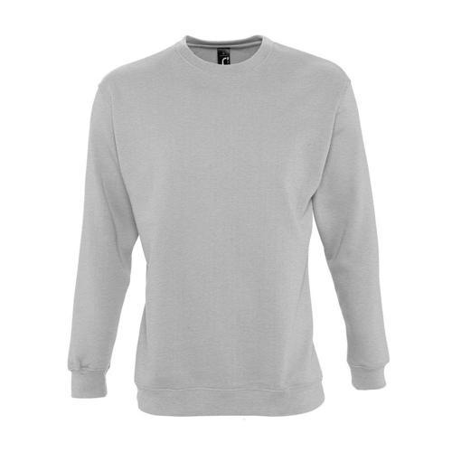 SWEAT PERSONNALISABLE MOLLETON GRIS CHINÉ