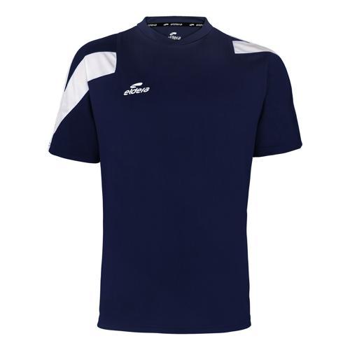 TEE-SHIRT ACTION - ELDERA - MARINE/BLANC