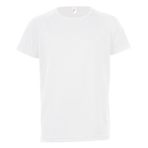 TEE-SHIRT PERSONNALISABLE TECHNIC PES ENFANT BLANC