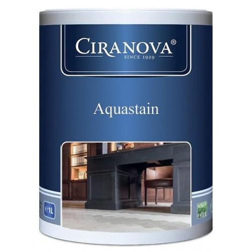 TEINTE AQUASTAIN BASE D'EAU ET MICRO PIGMENTS -POUR VEINAGE DU BOIS 1L - BLUE 9000 CIRANOVA