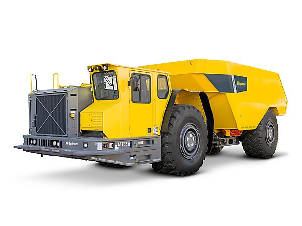 Tombereau souterrain 65t - Epiroc MT65 - Haute capacité et efficacité_0