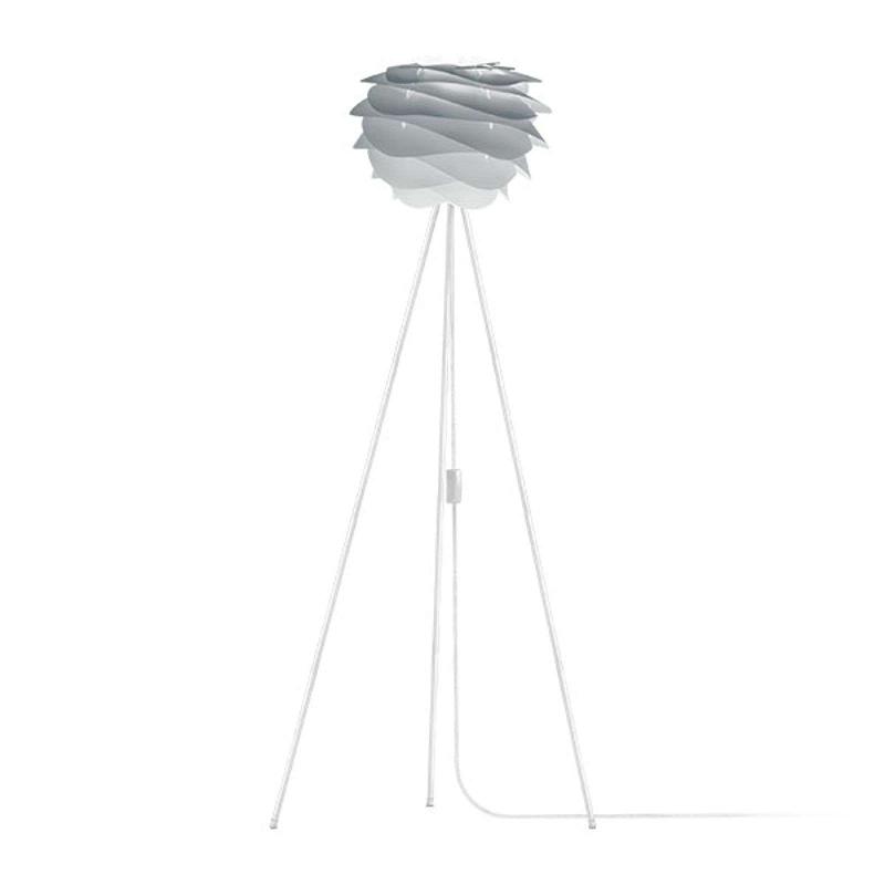 UMAGE CARMINA MINI LAMPADAIRE GRIS/TRÉPIED BLANC