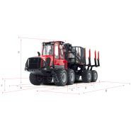 Grues forestières Komatsu 875 - 2020 - Portée 8 m et 10 m - Puissance 190 kW - Charge brute 16 000 kg_0