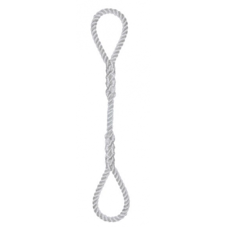 Élingue cordage polypropylène 2 grandes boucles epissees main (sur demande) référence 4404d_0