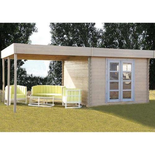 ABRI DE JARDIN AZUR CONTEMPORAIN PERGOLA 28 MM
