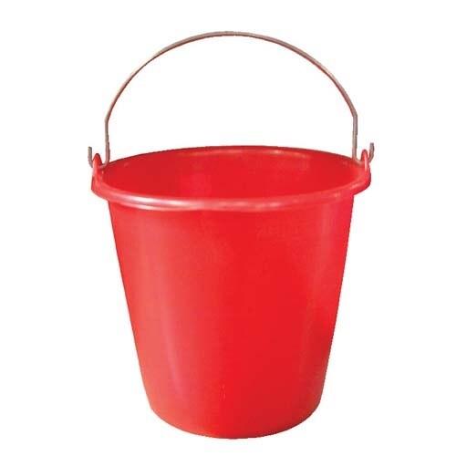 ALUMINIUM ET PLASTIQ Seau ménage 12l gradué rouge - 035-1083413_0