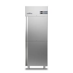 Armoire Réfrigérée à Double Température Master GN 2/1 - 2 Portillons 700 L Groupe Logé - Coldline - inox 0645760183565_0
