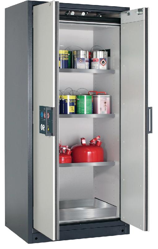 ARMOIRE SÉCURITÉ Q-CLASSIC-90 Q90.195.090 GRIS/GRIS - MANUTAN COLLECTIVITÉS